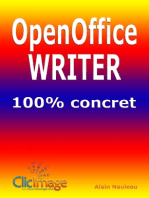 Openoffice Writer 100% concret