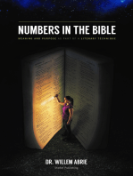 Numbers in the Bible: Meaning and Purpose as Part of a Literary Technique