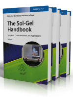 The Sol-Gel Handbook, 3 Volume Set: Synthesis, Characterization, and Applications