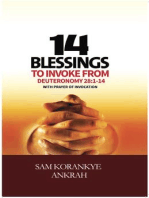 14 Blessings to Invoke: From Deuteronomy 28:1-14 With Prayer of Invocation