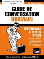 Guide de conversation Français-Roumain et mini dictionnaire de 250 mots