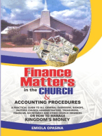 Finance Matters in the Church  And Accounting Procedures