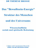 Das 'Bewußtsein-Energie': Struktur des Menschen und des Universums