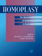 Homoplasy: The Recurrence of Similarity in Evolution