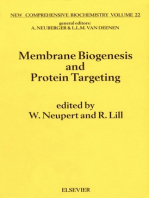 Membrane Biogenesis and Protein Targetting