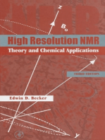 High Resolution NMR: Theory and Chemical Applications