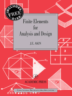 Finite Elements for Analysis and Design: Computational Mathematics and Applications Series