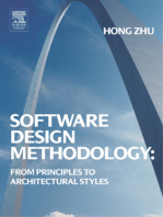 Software Design Methodology: From Principles to Architectural Styles