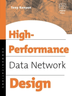 High Performance Data Network Design: Design Techniques and Tools