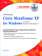 Configuring Citrix MetaFrame XP for Windows: Including Feature Release 1
