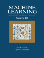 Machine Learning: An Artificial Intelligence Approach, Volume III