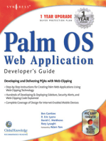 Palm OS Web Application Developers Guide: Including PQA and Web Clipping