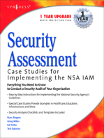 Security Assessment: Case Studies for Implementing the NSA IAM