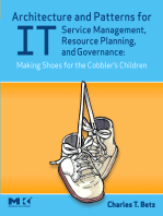 Architecture and Patterns for IT Service Management, Resource Planning, and Governance: Making Shoes for the Cobbler's Children