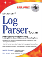 Microsoft Log Parser Toolkit: A Complete Toolkit for Microsoft's Undocumented Log Analysis Tool