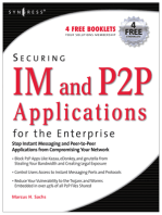 Securing IM and P2P Applications for the Enterprise