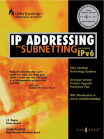 IP Addressing and Subnetting INC IPV6: Including IPv6