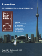Proceedings 2003 VLDB Conference: 29th International Conference on Very Large Databases (VLDB)