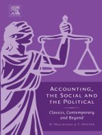 Accounting, the Social and the Political: Classics, Contemporary and Beyond