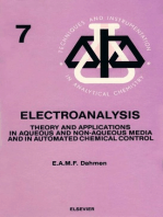 Electroanalysis: Theory and Applications in Aqueous and Non-Aqueous Media and in Automated Chemical Control