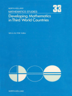 Developing Mathematics in Third World Countries: Proceedings of the international conference held in Khartoum, March 6-9, 1978