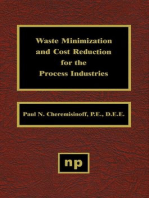 Waste Minimization and Cost Reduction for the Process Industries