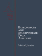 Exploratory and Multivariate Data Analysis