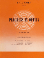 Progress in Optice: Progress in Optics