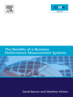 The benefits of e-business performance measurement systems