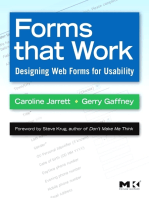 Forms that Work: Designing Web Forms for Usability