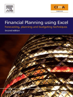 Financial Planning Using Excel: Forecasting, Planning and Budgeting Techniques