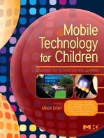 Mobile Technology for Children: Designing for Interaction and Learning