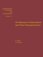 On Measures of Information and Their Characterizations