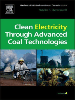 Clean Electricity Through Advanced Coal Technologies: Handbook of Pollution Prevention and Cleaner Production