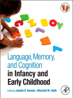 Language, Memory, and Cognition in Infancy and Early Childhood
