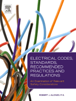 Electrical Codes, Standards, Recommended Practices and Regulations: An Examination of Relevant Safety Considerations