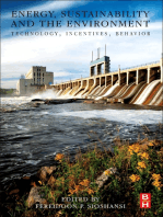 Energy, Sustainability and the Environment: Technology, Incentives, Behavior