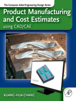 Product Manufacturing and Cost Estimating using CAD/CAE: The Computer Aided Engineering Design Series