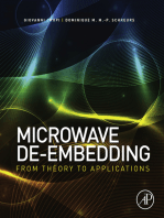 Microwave De-embedding: From Theory to Applications