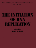 The Initiation of DNA Replication
