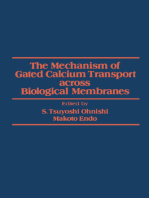 The Mechanism of gated calcium Transport across Biological Membranes