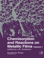 Chemisorption And Reactions On Metallic Films V1