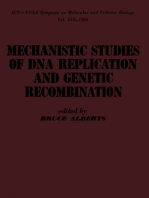 mechanistic studies of DNA replication and genetic recombination