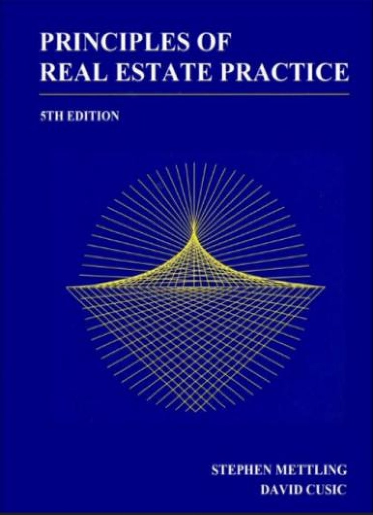 Read Principles of Real Estate Practice Online by Stephen Mettling Books