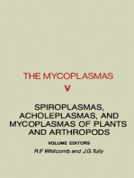 The Mycoplasmas V5: Spiroplasmas, Acholeplasmas, and Mycoplasmas of plants and Arthropods