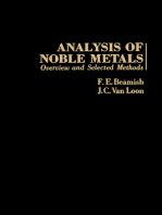 Analysis of Noble Metals: Overview and Selected Methods