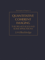 Quantitative Coherent Imaging: Theory, Methods and Some Applications