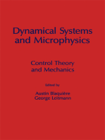 Dynamical Systems and Microphysics: Control theory and Mechanics