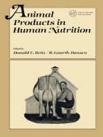 Animal Products in Human Nutrition