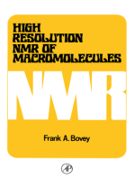 High Resolution NMR of Macromolecules